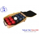 Tutti per tutti boccia ball lopty type tokyo set 01 bashto sports paralympic logo