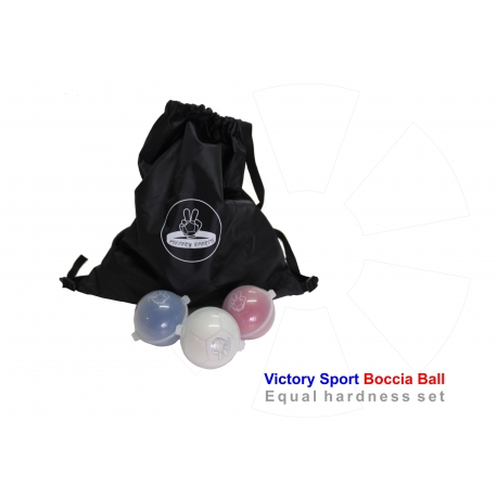 Boccia ball Victory Sports licensed Bashto Sports equal hardness set 01 licensované rovnakej tvrdosti paralympic