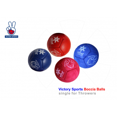 Boccia ball Victory Balls - piece boccia balls bashto sports BC1 BC2 BC3 BC4 paralympic bisfed