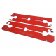Boccia Court Cross Template