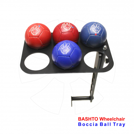 Solid Boccia Ball Tray with Wheelchair Mounting