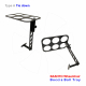 Solid Boccia Ball Tray with Wheelchair Mounting