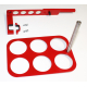 Solid Boccia Ball Tray with Wheelchair Mounting